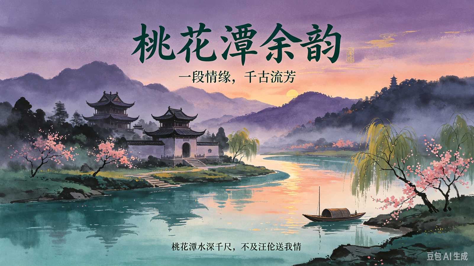 荐赏：走进桃花潭 见证李白与汪伦的醇厚情缘（随笔）退休干部马志平（图12）
