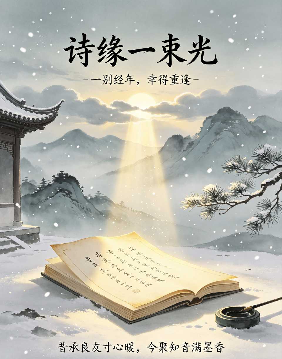 【荣耀中国】云笺诗会*诗缘一束光（图9）